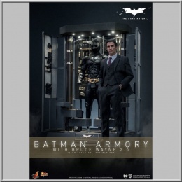 Hot Toys Batman Armory with Bruce Wayne (2.0) - The Dark Knight