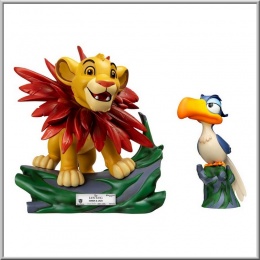 Master Craft Le Roi lion Little Simba & Zazu - Disney