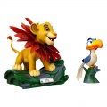 Master Craft Le Roi lion Little Simba & Zazu - Disney