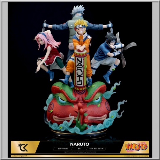 Cartoon Kingdom Team 7 Naruto 1/6