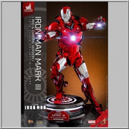 Hot Toys Iron Man Mark III (Red & Chrome Version) Exclusive - Iron Man