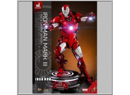 Hot Toys Iron Man Mark III (Red & Chrome Version) Exclusive - Iron Man