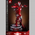 Hot Toys Iron Man Mark III (Red & Chrome Version) Exclusive - Iron Man