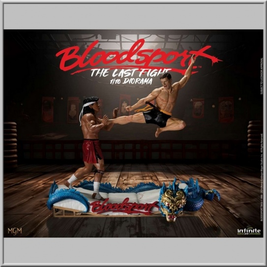 Infinite Statue Frank Dux & Chong Li - Bloodsport The Last Fight