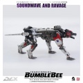 DLX Soundwave & Ravage 6 Transformers Bumblebee