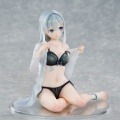 Silver-Haired Girl Sky Blue Morning Special Outfit Ver. by Fuumi Illustration - Original Character (Union Creative)