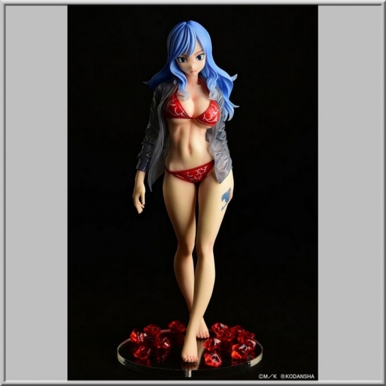 Jubia Lokser Gravure_Stylesee-through wet shirt Red Bikini!! - Fairy Tail (Orca Toys)