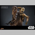 Hot Toys Chewbacca with Disassembled C-3PO - Star Wars Episode V