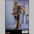 Hot Toys Chewbacca with Disassembled C-3PO - Star Wars Episode V