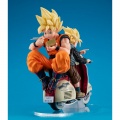 Son Goku & Son Gohan & Motorbike - Dragon Ball Z (Megahouse)