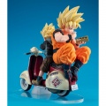 Son Goku & Son Gohan & Motorbike - Dragon Ball Z (Megahouse)