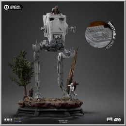 Iron Studios AT-ST and Chewbacca - Star Wars