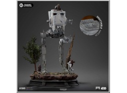 Iron Studios AT-ST and Chewbacca - Star Wars