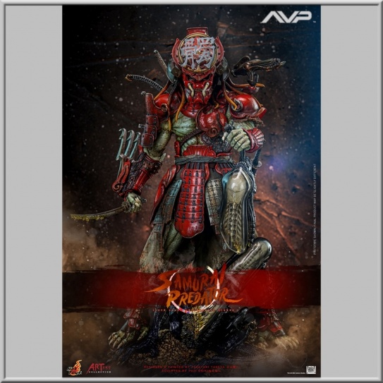 Hot Toys Akaoni Samurai Predator - Alien vs. Predator