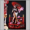 Prime 1 Studio Scarlet Umbrella And Peony Deluxe Version - Original Illustration by Fuzichoco