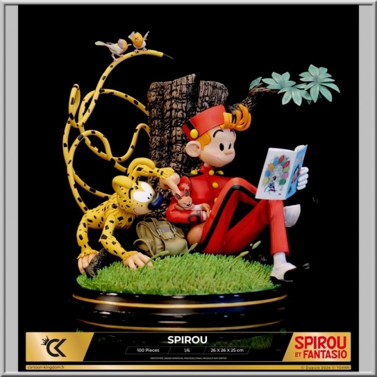 Cartoon Kingdom Spirou & Fantasio diorama 1/6 - Spirou