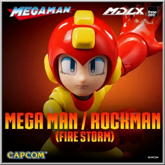 MDLX Mega Man / Rockman (Fire Storm) - Mega Man