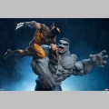 Sideshow Grey Hulk vs Wolverine - Marvel