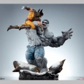 Sideshow Grey Hulk vs Wolverine - Marvel