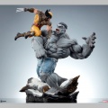 Sideshow Grey Hulk vs Wolverine - Marvel