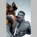 Sideshow Grey Hulk vs Wolverine - Marvel