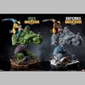 Sideshow Grey Hulk vs Wolverine - Marvel