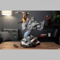 Sideshow Grey Hulk vs Wolverine - Marvel