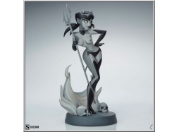 Sideshow Devil Girl (Black and White Variant) - Original Artist Series