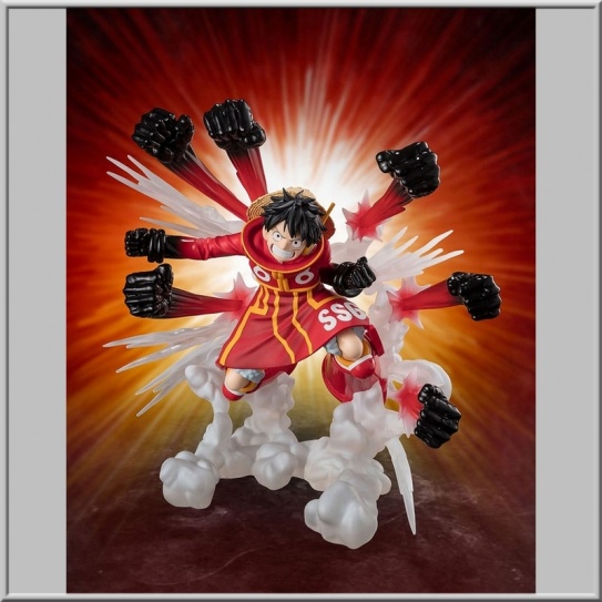 Monkey D. Luffy -Gum Gum Hawk Gatling- - One Piece