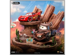 Iron Studios Lightning Mcqueen & Tow Mater - Cars (Disney)