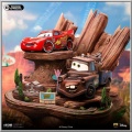 Iron Studios Lightning Mcqueen & Tow Mater - Cars (Disney)