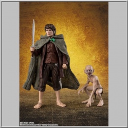 S.H. Figuarts Frodo Baggins & Gollum - Le Seigneur des Anneaux (Bandai)