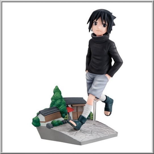 Sasuke Uchiha GO! (with gift) - Naruto Shippuden (Megahouse)