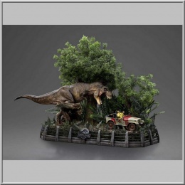 Iron Studios T-Rex Chase - Jurassic Park