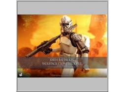 Hot Toys 104th Battalion Wolfpack Clone Trooper Deluxe Version - Star Wars The Clone Wars