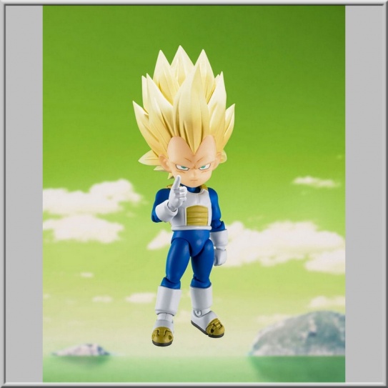 S.H.Figuarts Super Saiyan 3 Vegeta (mini) - Dragon Ball Daima