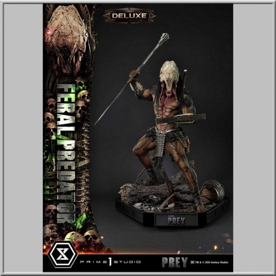 Prime 1 Studio 1/3 Feral Predator Deluxe Bonus Version - Prey