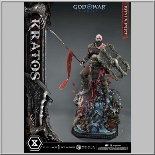 Prime 1 Studio Kratos Ultimate Bonus Version - God of War: Ragnarok