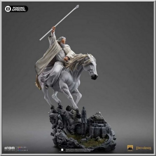 Iron Studios Gandalf The White on Shadowfax CCXP Exclusive - Le Seigneur des Anneaux