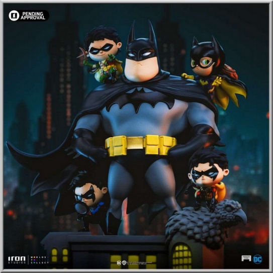 Iron Studios Batman Family - Batman Animated icons