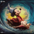 Iron Studios Sorcerer Mickey - Disney Classics