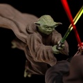 Iron Studios Yoda vs Emperor Palpatine (CCXP Exclusive 2024) - Star Wars