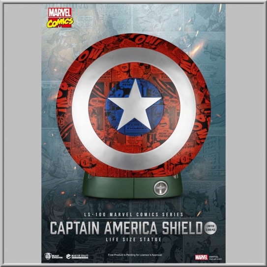 Shield 1/1 Captain America - Marvel Comics