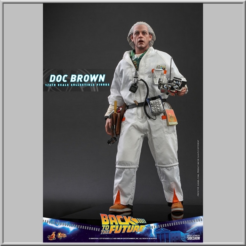 Hot Toys Doc Brown - Retour vers le futur III