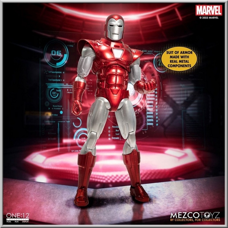 Silver iron discount man toy